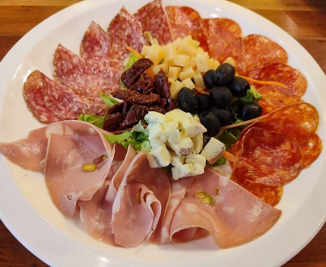 Italian antipasti ready to be shared